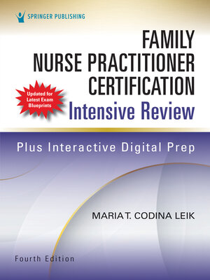 cover image of Family Nurse Practitioner Certification Intensive Review